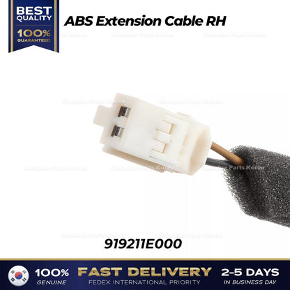 Genuine ABS Extension Cable RH 919211E000 for Hyundai Accent