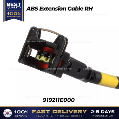 Genuine ABS Extension Cable RH 919211E000 for Hyundai Accent