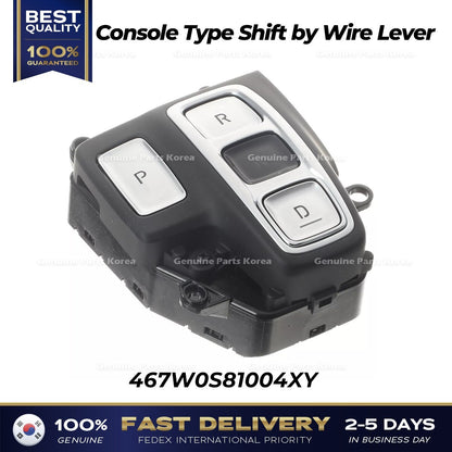Genuine Console Type Shift by Wire Lever 467W0S81004XY for Hyundai Palisade