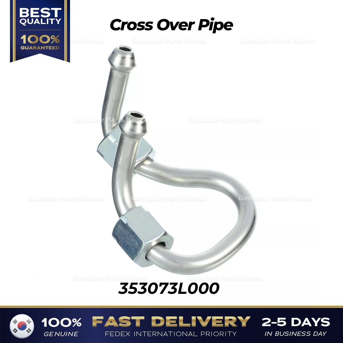Genuine Cross Over Pipe 353073L000 for Hyundai Genesis Kia Cadenza
