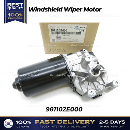 Genuine Windshield Wiper Motor 981102E000 for Hyundai Tucson