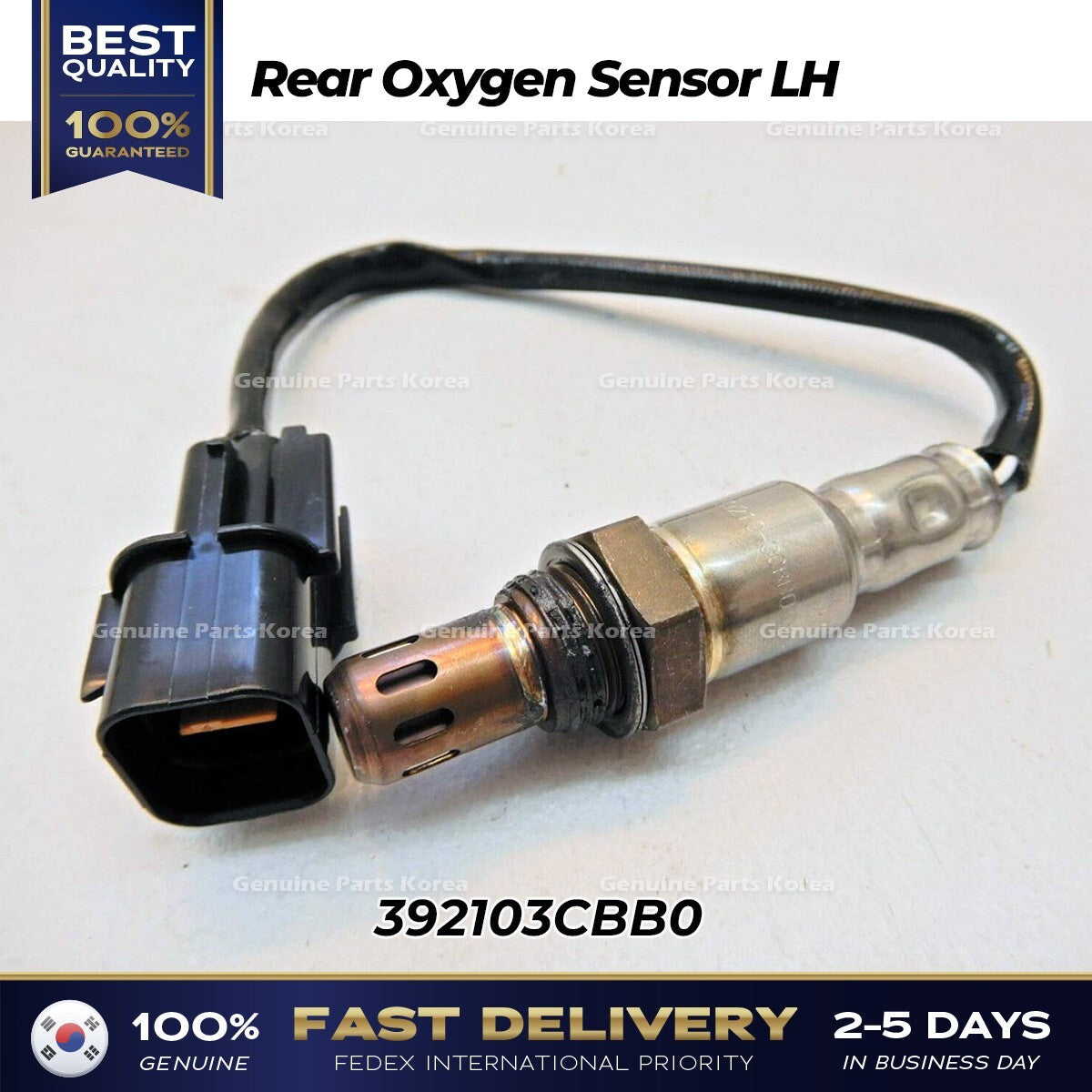 Genuine Rear Oxygen Sensor LH 392103CBB0 for Hyundai Santa Fe Kia Sorento