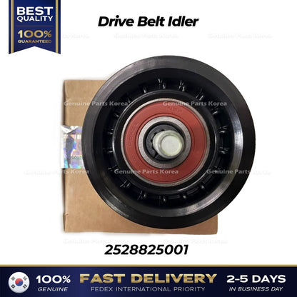 Genuine Drive Belt Idler 2528825001 for Hyundai Sonata Tucson Kia Forte