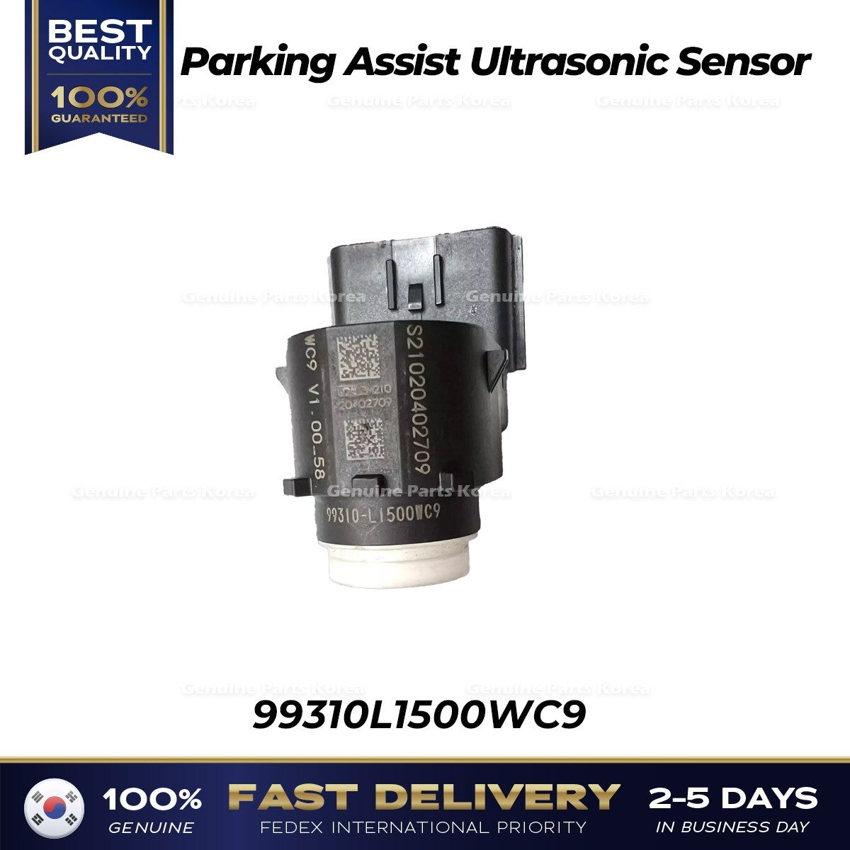 Genuine Parking Assist Ultrasonic Sensor 99310L1500WC9 for Hyundai Sonata