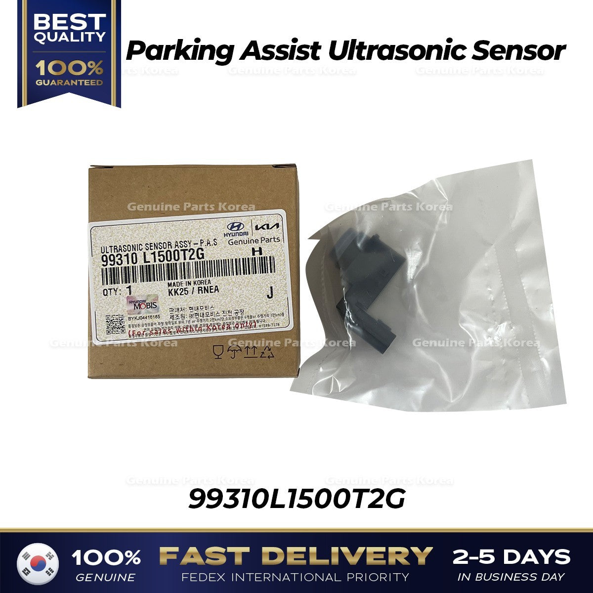 Genuine Parking Assist Ultrasonic Sensor 99310L1500T2G for Hyundai Sonata