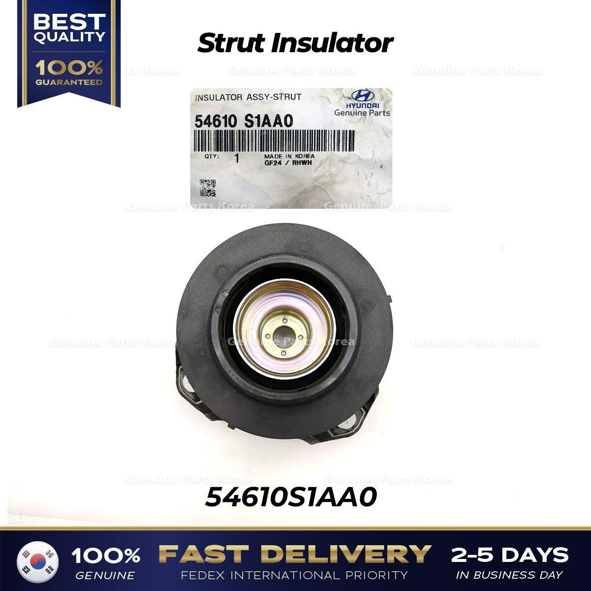 Genuine Strut Insulator 54610S1AA0 for Hyundai Santa Cruz Santa Fe