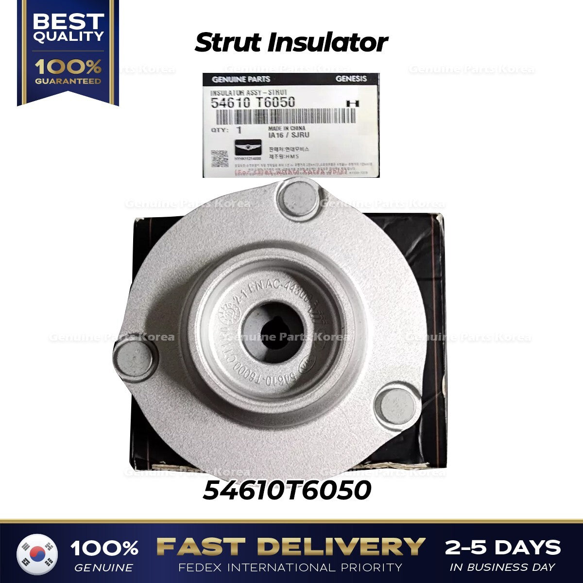 Genuine Strut Insulator 54610T6050 for Hyundai Genesis GV80