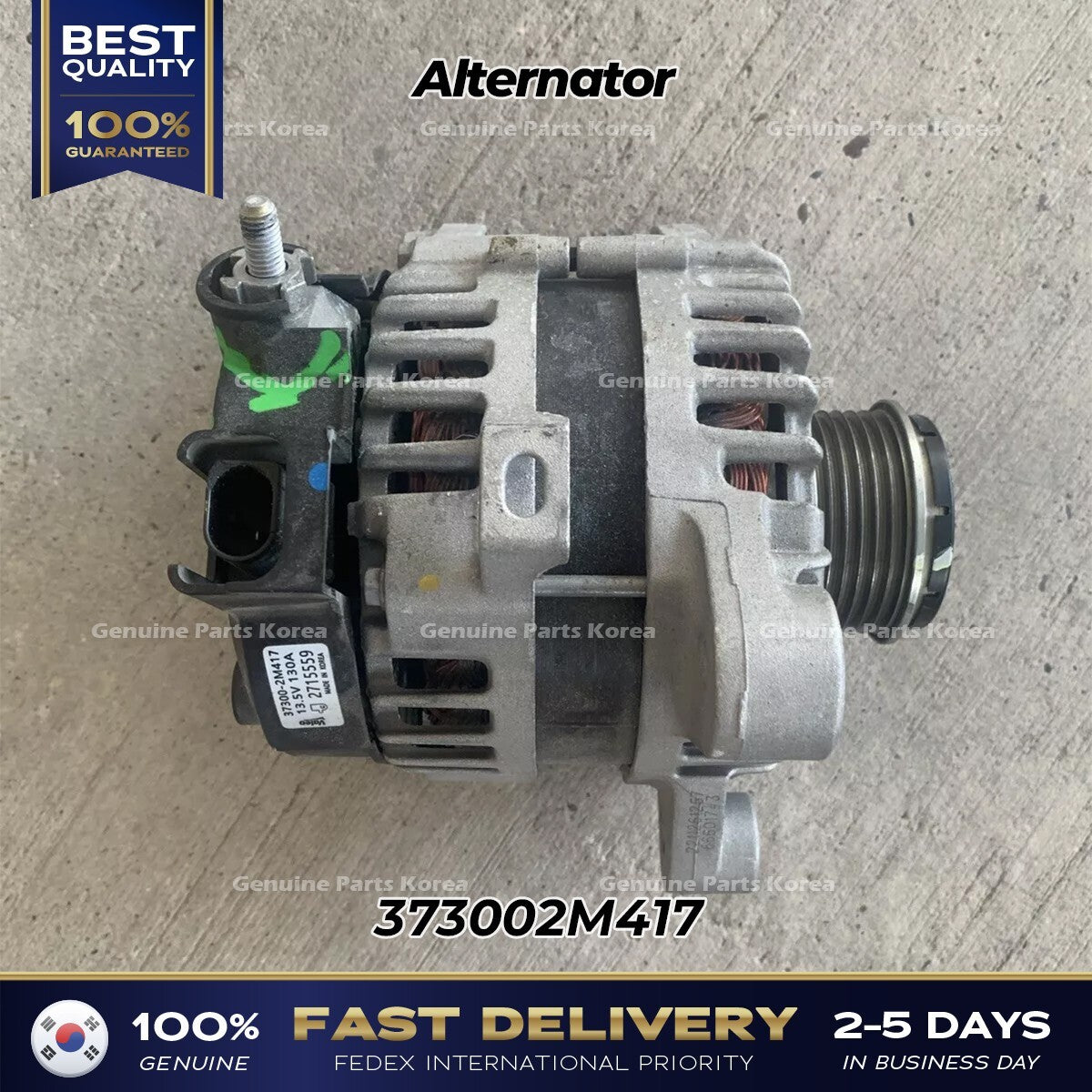 Genuine Alternator 373002M417 for Hyundai Accent Elantra Kia Rio
