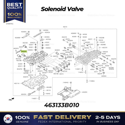 Genuine Solenoid Valve 463133B010 for Hyundai Equus Genesis Kia K900