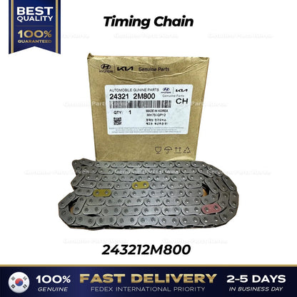 Genuine Timing Chain 243212M800 for Hyundai Elantra Kona Kia K5 Sorento