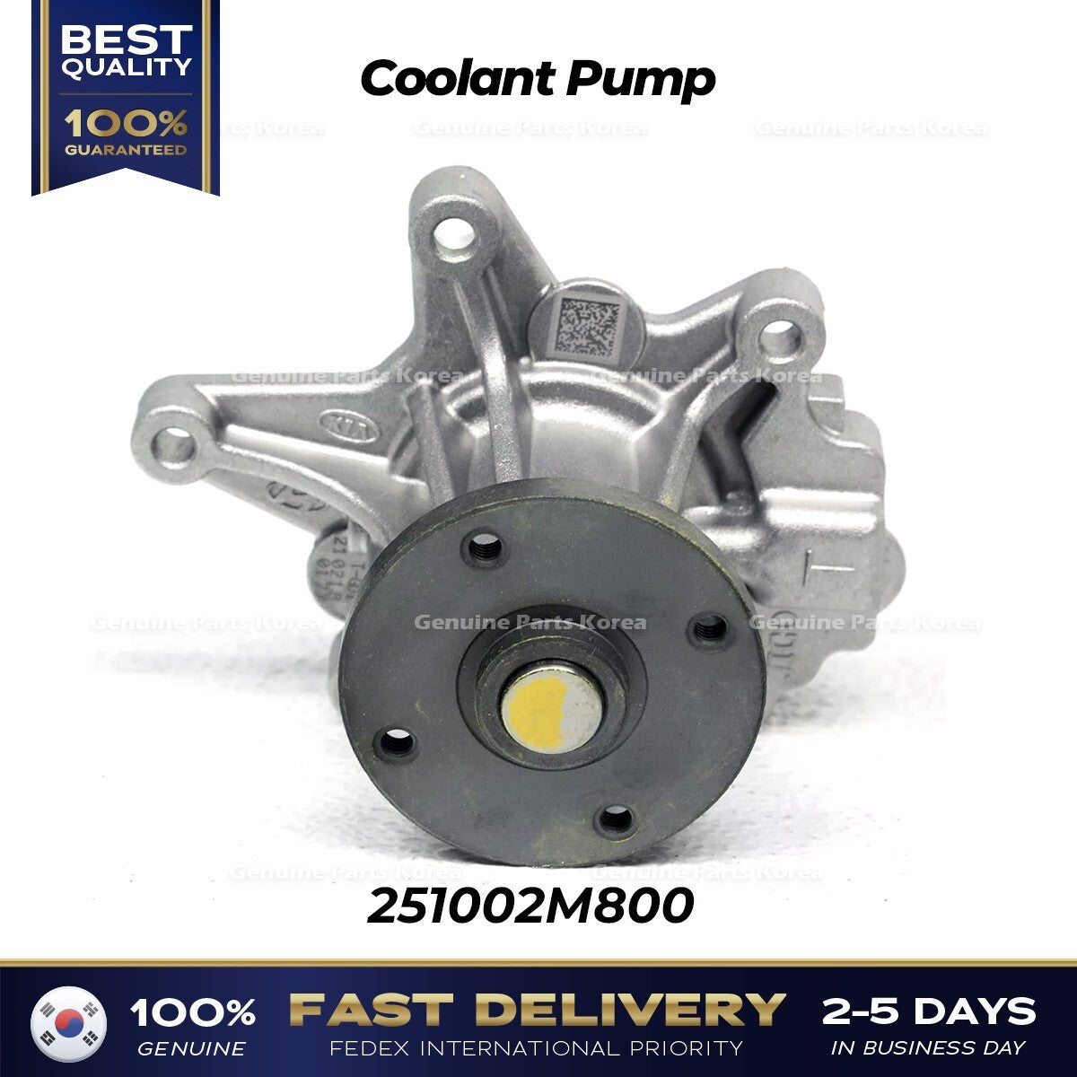 Genuine Coolant Pump 251002M800 for Hyundai Elantra Kona Kia K5
