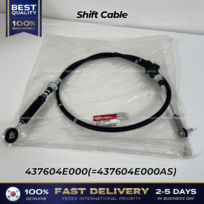 Genuine Shift Cable 437604E000 for Kia Bongo III
