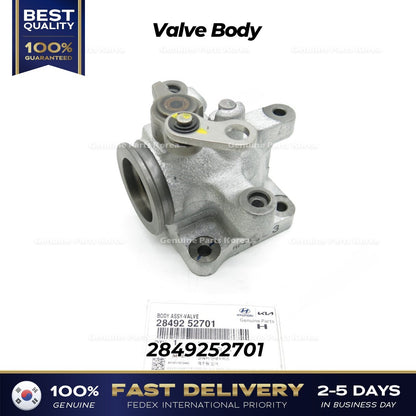 Genuine Valve Body 2849252701 for Hyundai E Aero Town
