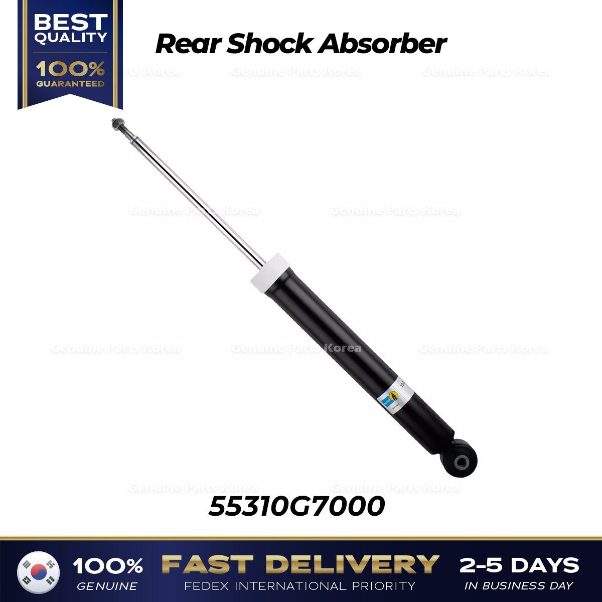 Genuine Rear Shock Absorber 55310G7000 for Hyundai Ioniq