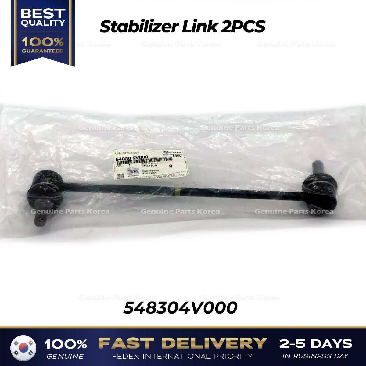 Genuine Stabilizer Link 2PCS 548304V000 for Hyundai Elantra Venue