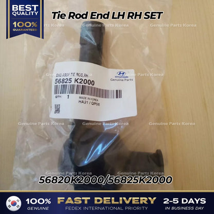 Genuine Tie Rod End LH RH SET 56820K2000 56825K2000 for Hyundai Venue