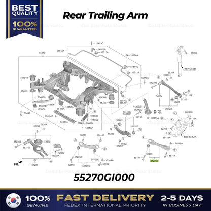 Genuine Rear Trailing Arm 55270GI000 for Hyundai Genesis GV60 Kia EV6