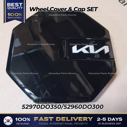 Genuine Wheel Cover & Cap SET 52970DO350 52960DO300 for Kia EV9 GT Line