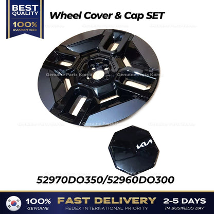 Genuine Wheel Cover & Cap SET 52970DO350 52960DO300 for Kia EV9 GT Line