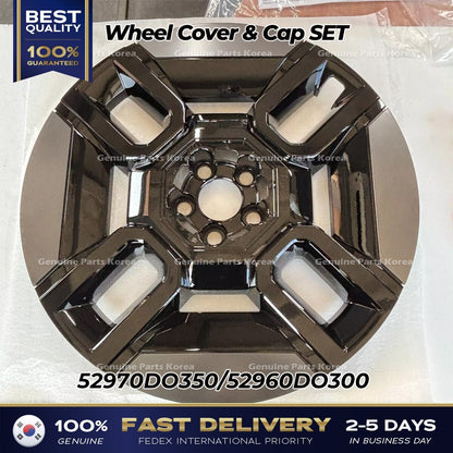 Genuine Wheel Cover & Cap SET 52970DO350 52960DO300 for Kia EV9 GT Line