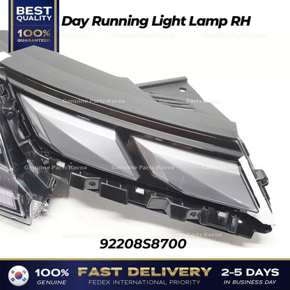 Genuine Day Running Light Lamp RH 92208S8700 for Hyundai Palisade