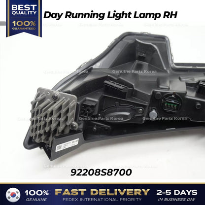 Genuine Day Running Light Lamp RH 92208S8700 for Hyundai Palisade