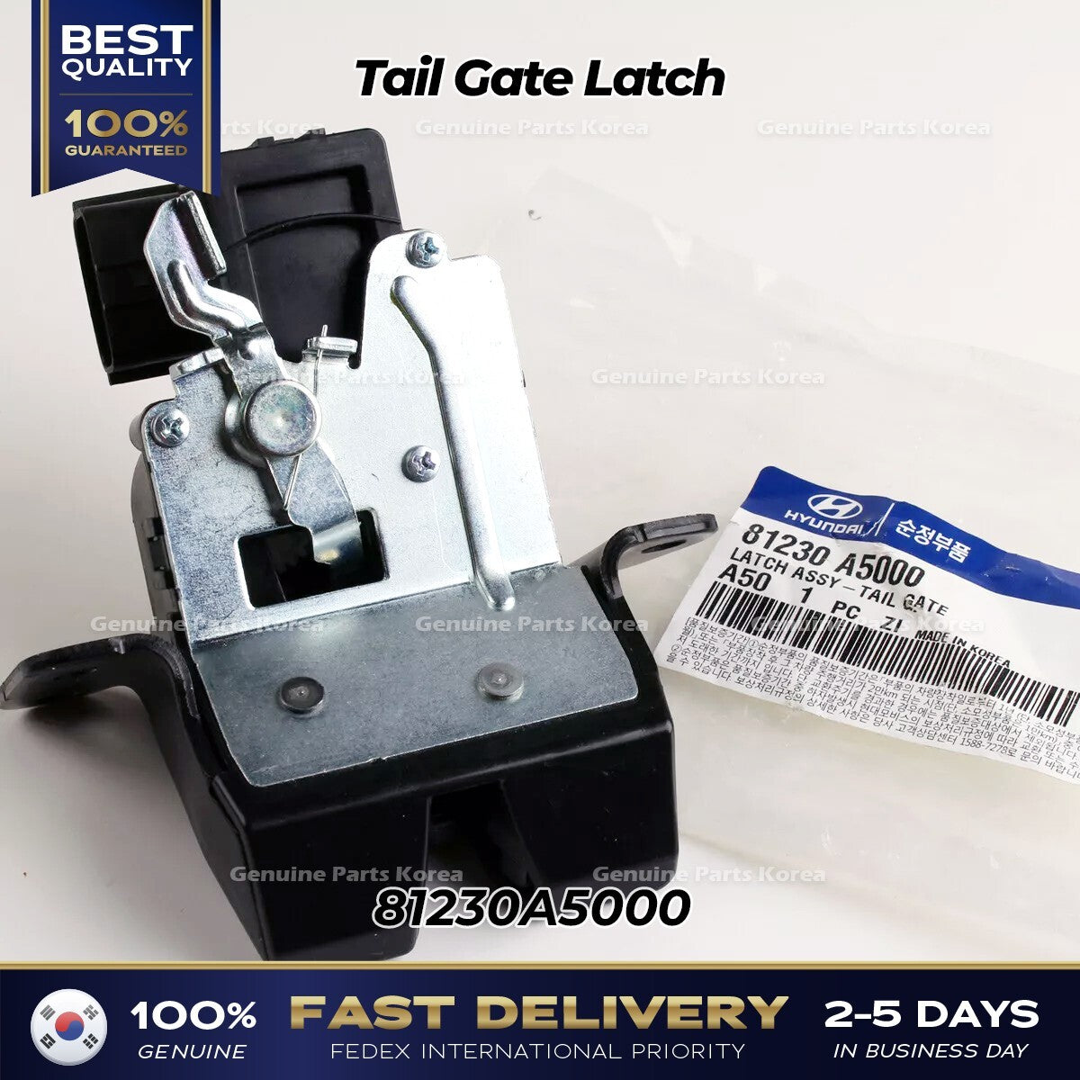 Genuine Tail Gate Latch 81230A5000 for Hyundai Elantra GT