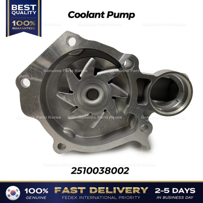 Genuine Coolant Pump 2510038002 for Hyundai Santa Fe Kia Optima