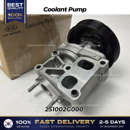 Genuine Coolant Pump 251002G000 for Kia Forte Optima