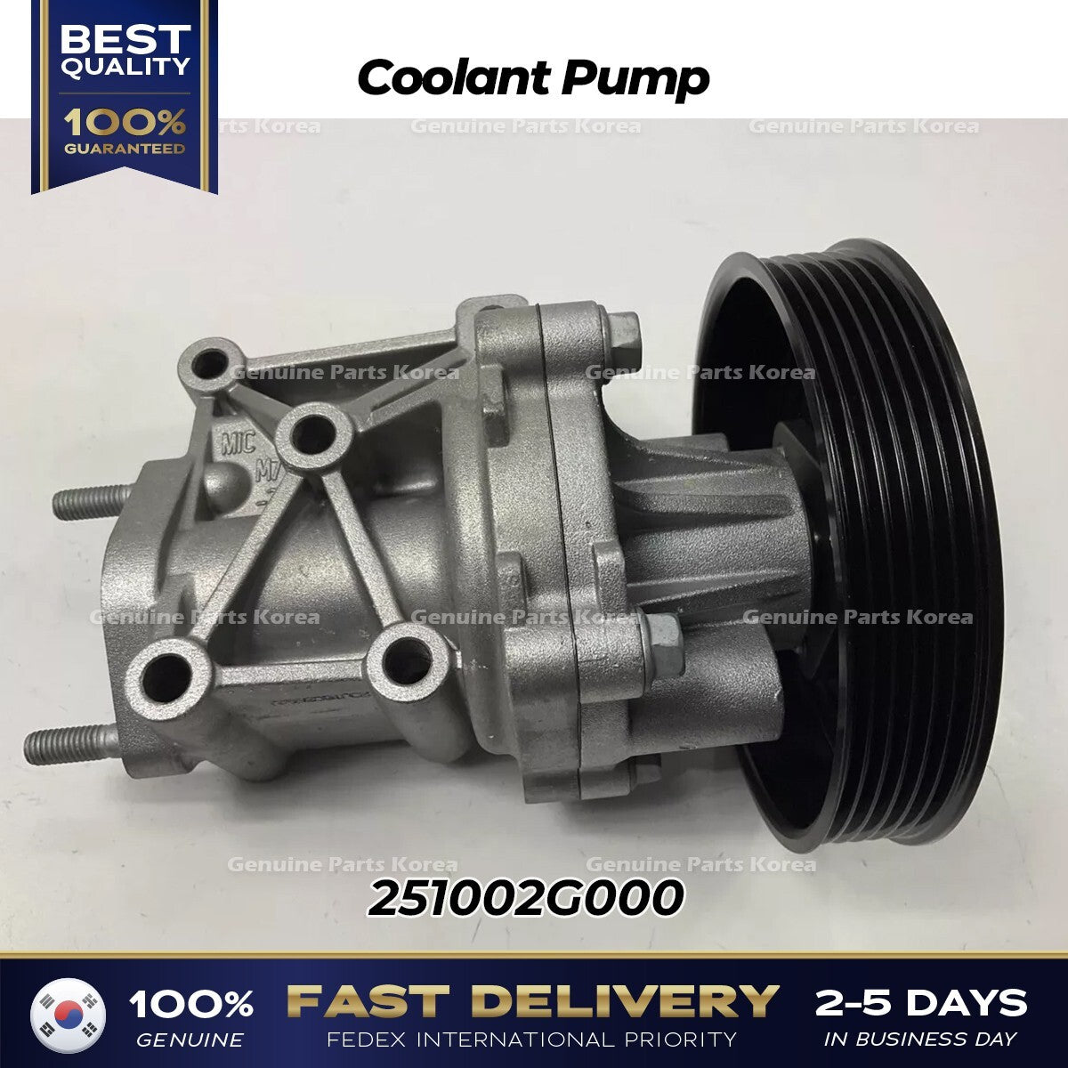 Genuine Coolant Pump 251002G000 for Kia Forte Optima