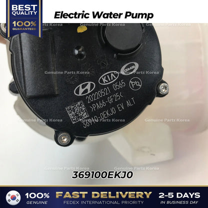 Genuine Electric Water Pump 369100EKJ0 for Hyundai Genesis GV60 Kia EV6