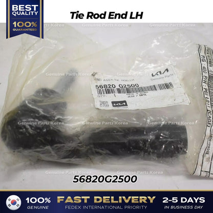 Genuine Tie Rod End LH 56820G2500 for Hyundai Elantra N Kona Kia Niro
