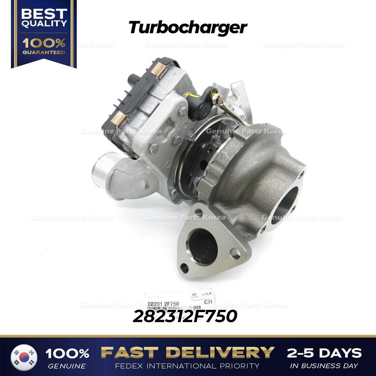 Genuine Turbocharger 282312F750 for Hyundai Maxcruz Santa Fe