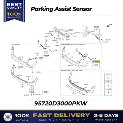 Genuine Parking Assist Sensor 95720D3000PKW for Hyundai Tucson