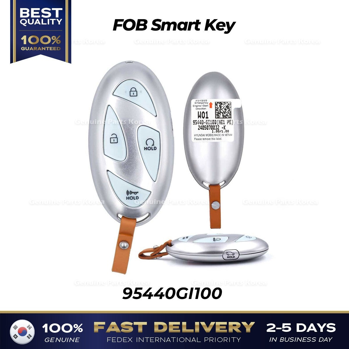 Genuine FOB Smart Key 95440GI100 for Hyundai Ioniq 5