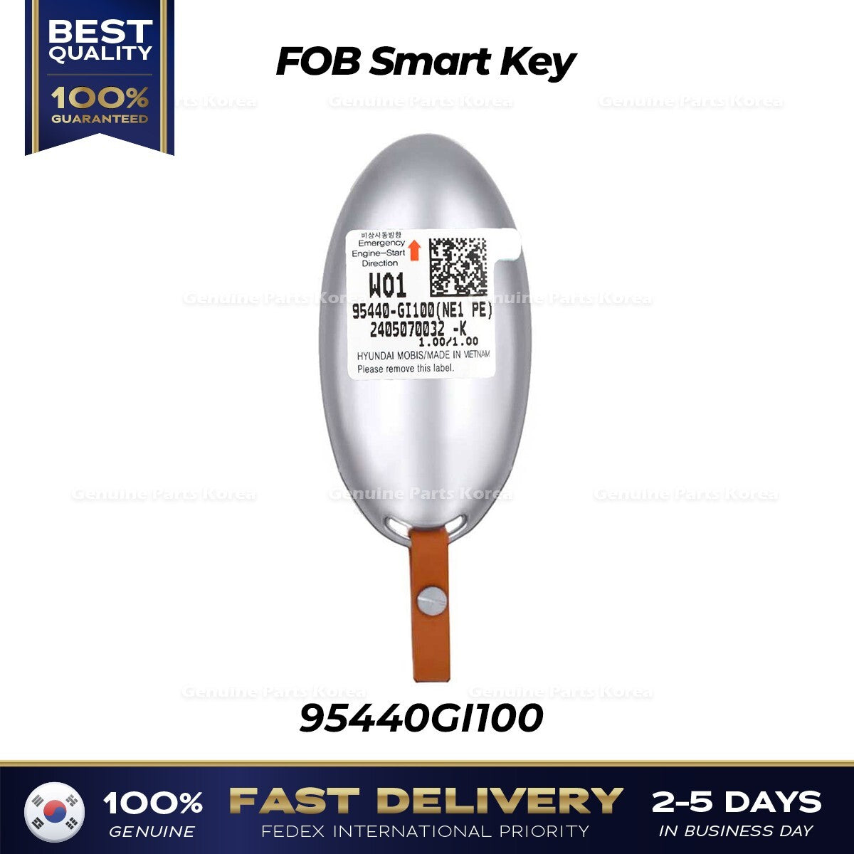 Genuine FOB Smart Key 95440GI100 for Hyundai Ioniq 5