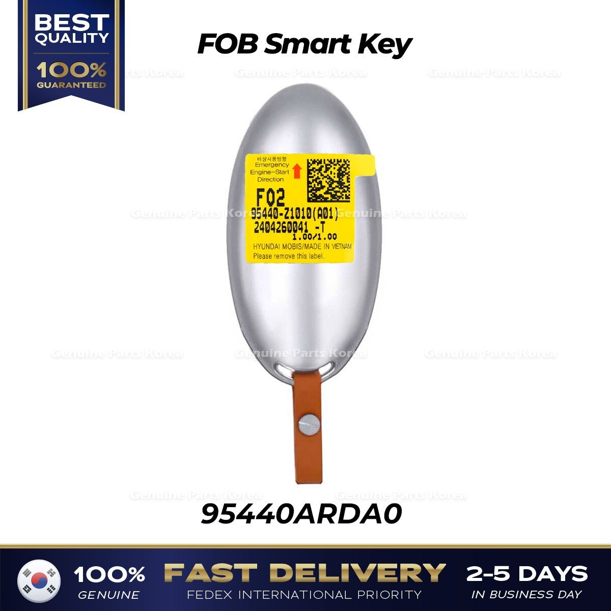 Genuine FOB Smart Key 95440Z1010 for Hyundai Sonata