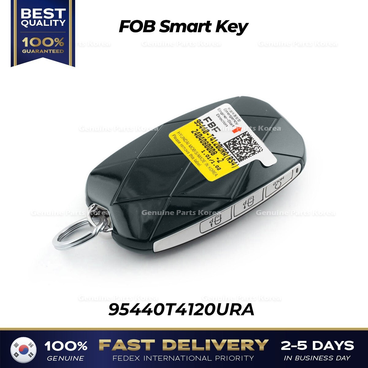 Genuine FOB Smart Key 95440T4120URA for Hyundai Genesis G90