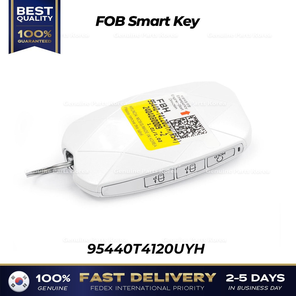 Genuine FOB Smart Key 95440T4120UYH for Hyundai Genesis G90