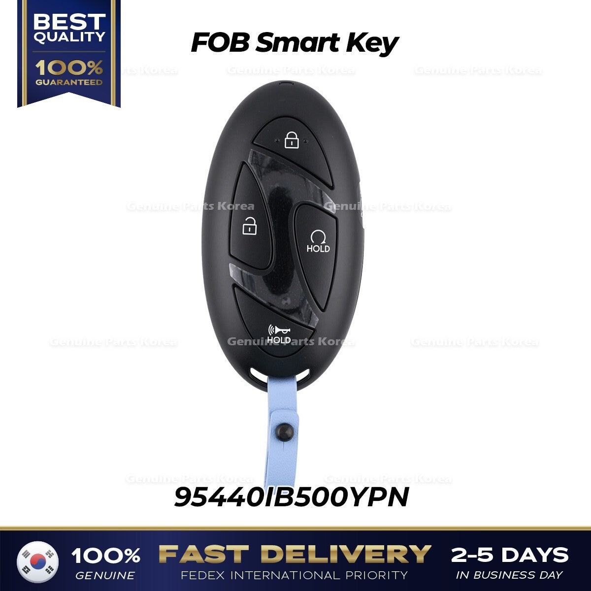 Genuine FOB Smart Key 95440IB500YPN for Hyundai Elantra N