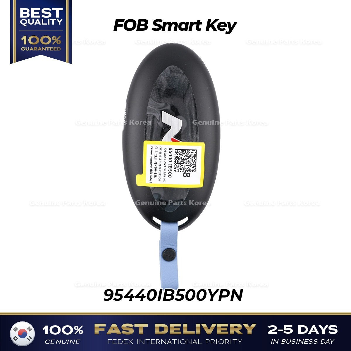 Genuine FOB Smart Key 95440IB500YPN for Hyundai Elantra N
