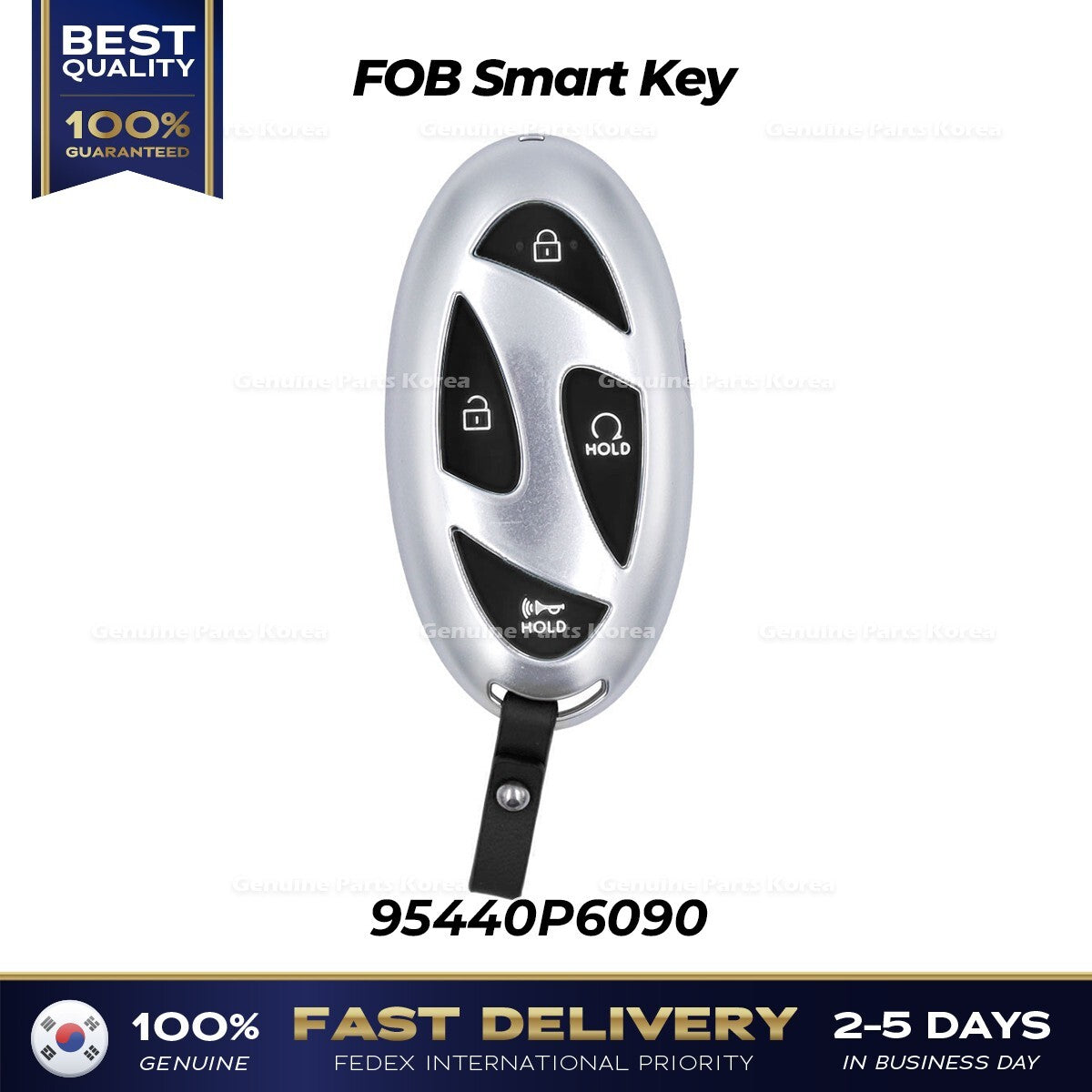 Genuine FOB Smart Key 95440P6090 for Hyundai Santa Fe MX5
