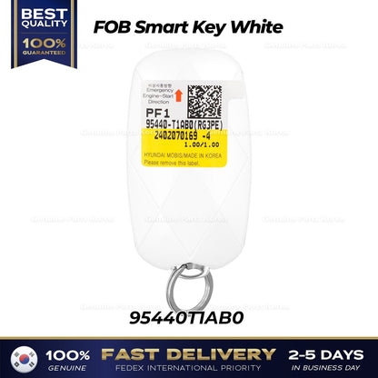 Genuine FOB Smart Key White 95440T1AB0 for Hyundai Genesis G80 RG3