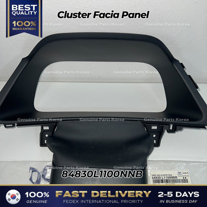 Genuine Cluster Facia Panel 84830L1100NNB for Hyundai Sonata