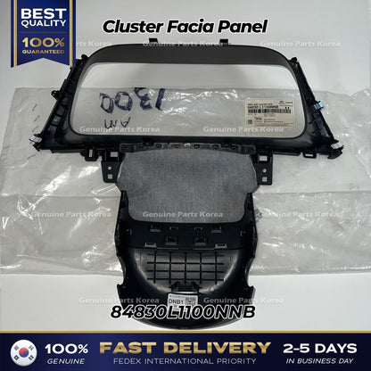 Genuine Cluster Facia Panel 84830L1100NNB for Hyundai Sonata
