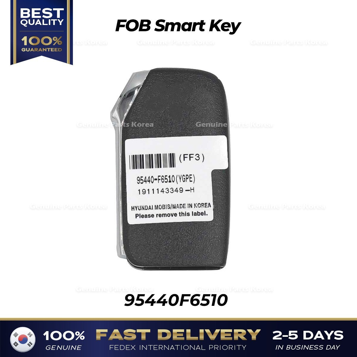 Genuine FOB Smart Key 95440F6510 for Kia Cadenza