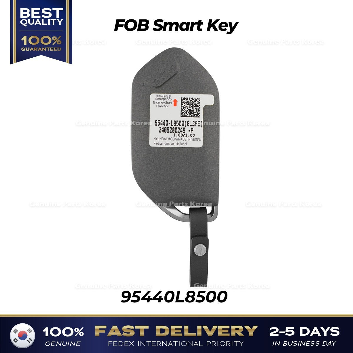 Genuine FOB Smart Key 95440L8500 for Kia K8