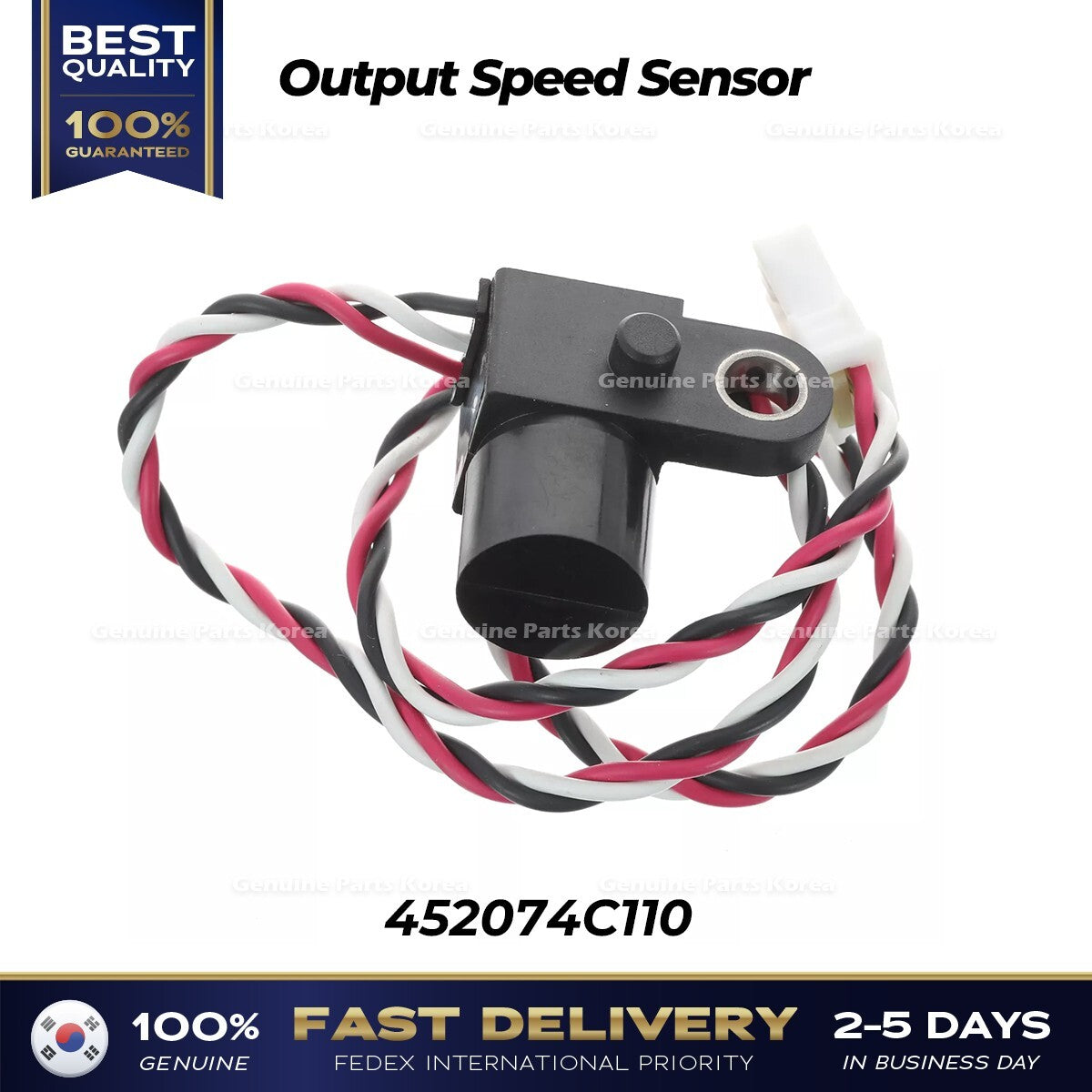 Genuine Output Speed Sensor 452074C110 for Hyundai Genesis Coupe Kia Borrego