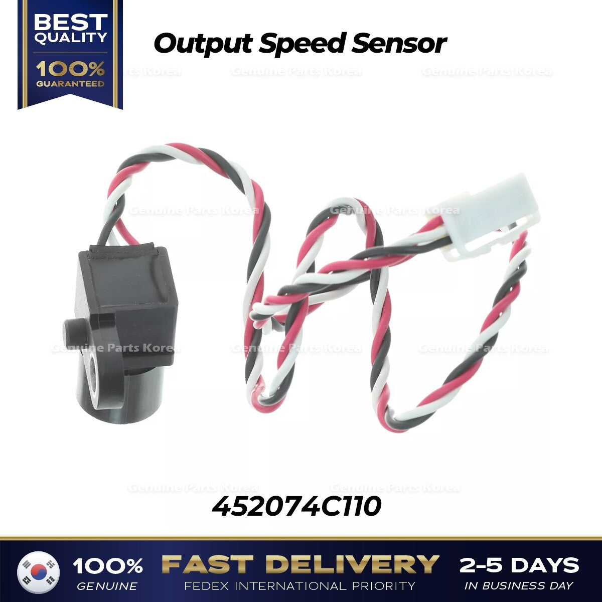 Genuine Output Speed Sensor 452074C110 for Hyundai Genesis Coupe Kia Borrego