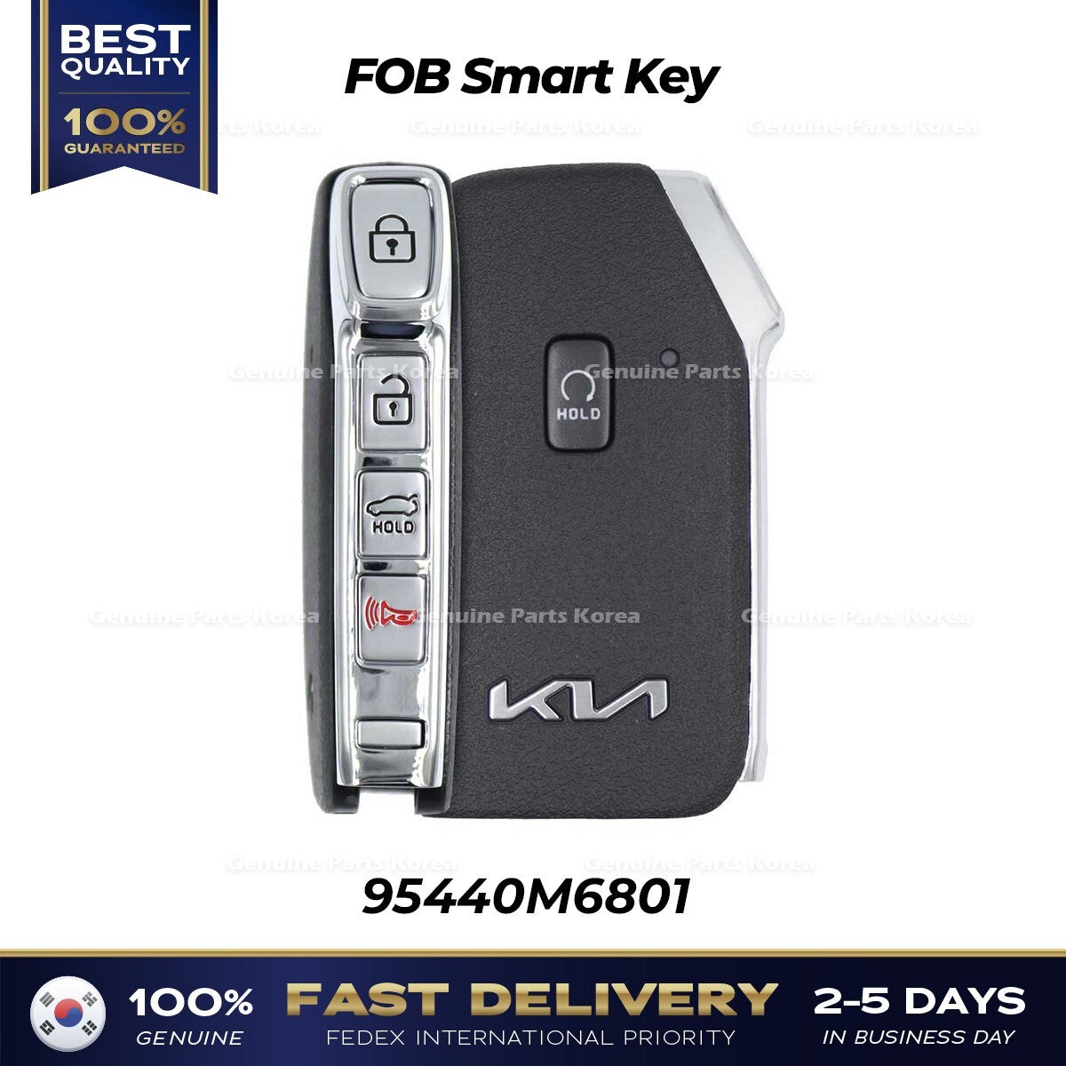 Genuine FOB Smart Key 95440M6801 for Kia K3